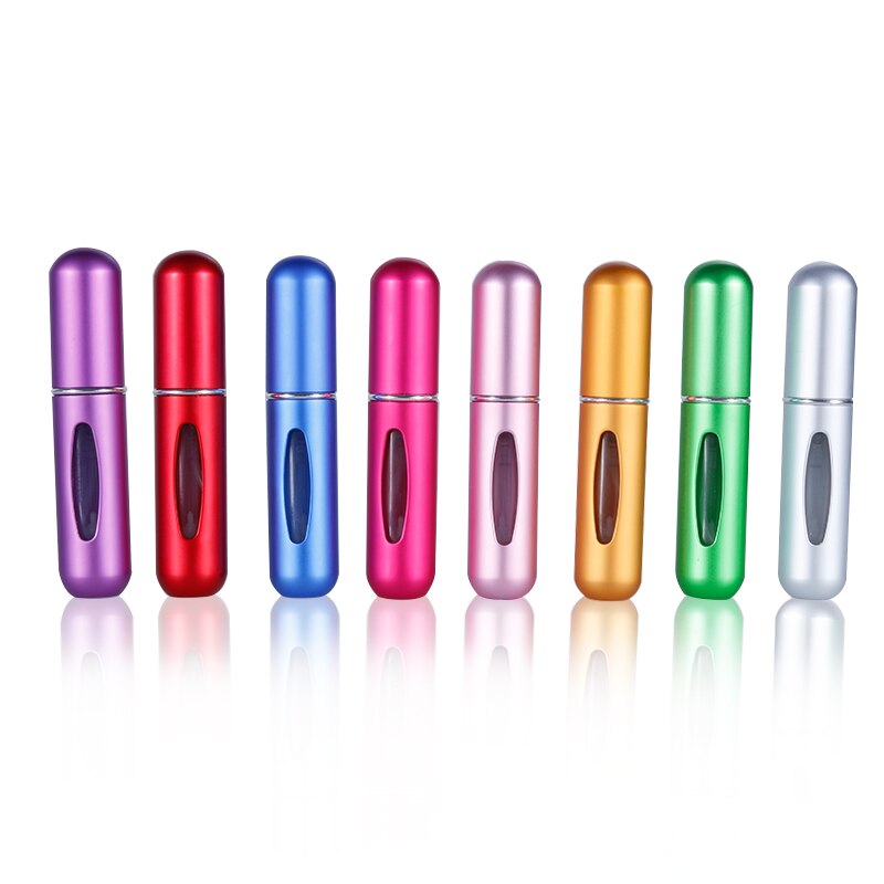 5/8ml Portable Travel Mini Container Aluminum Refillable Perfume Spray Bottle Empty Cosmetic Storage Bottle Water Container Tool 5/8ml Portable Travel Mini Container Aluminum Refillable Perfume Spray Bottle Empty Cosmetic Storage Bottle Water Container Tool