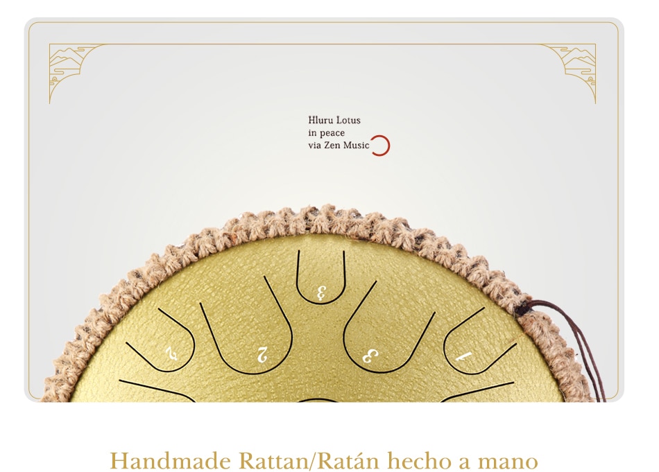 NEW Steel Tongue Drum 13 inch 15 tone Drum Handheld Tank Drum Percussion Instrument Yoga Meditation Beginner Music Lovers Gift NEW Steel Tongue Drum 13 inch 15 tone Drum Handheld Tank Drum Percussion Instrument Yoga Meditation Beginner Music Lovers Gift