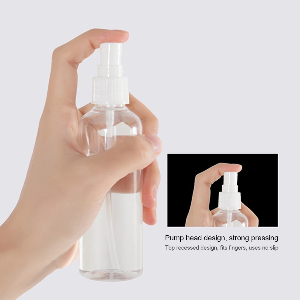 1Pcs Transparent Empty Spray Bottles 30ml/50ml/100ml Plastic Mini Refillable Container Empty Cosmetic Containers