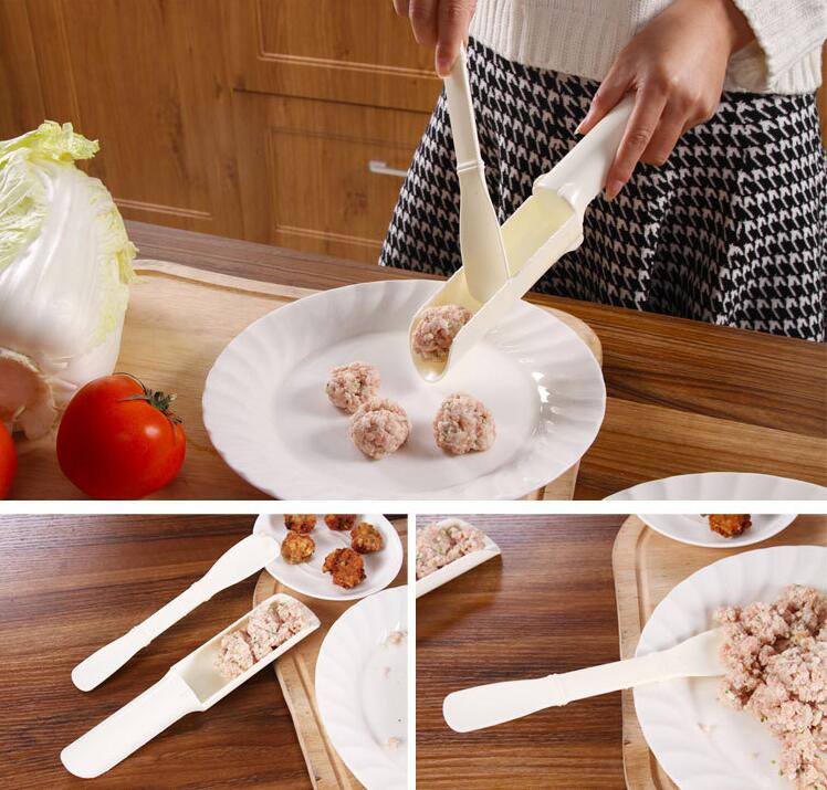 2 Pcs DIY Convenient Meatball Maker Useful Fish Beaf Meat Balls Burger Sets Home Kitchen Cooking Tools Gadgets Accessories 2 Pcs DIY Convenient Meatball Maker Useful Fish Beaf Meat Balls Burger Sets Home Kitchen Cooking Tools Gadgets Accessories