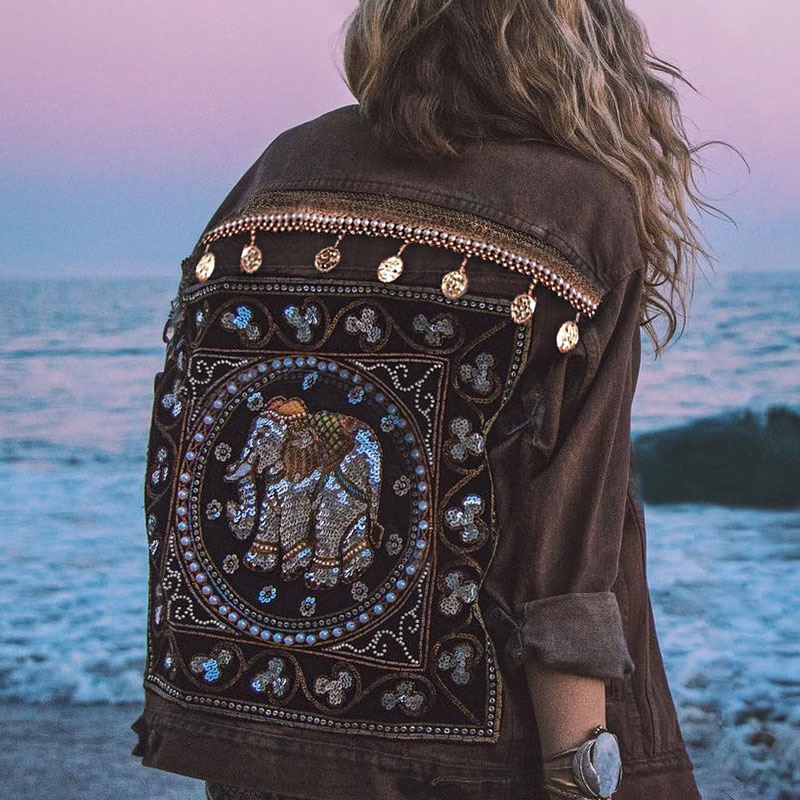 Women Jacket Denim Jeans Jackets Coats Bohemian Fashion Long Sleeve Women's Clothing Loose Vintage Dropshipping Ladies Clothes Women Jacket Denim Jeans Jackets Coats Bohemian Fashion Long Sleeve Women's Clothing Loose Vintage Dropshipping Ladies Clothes