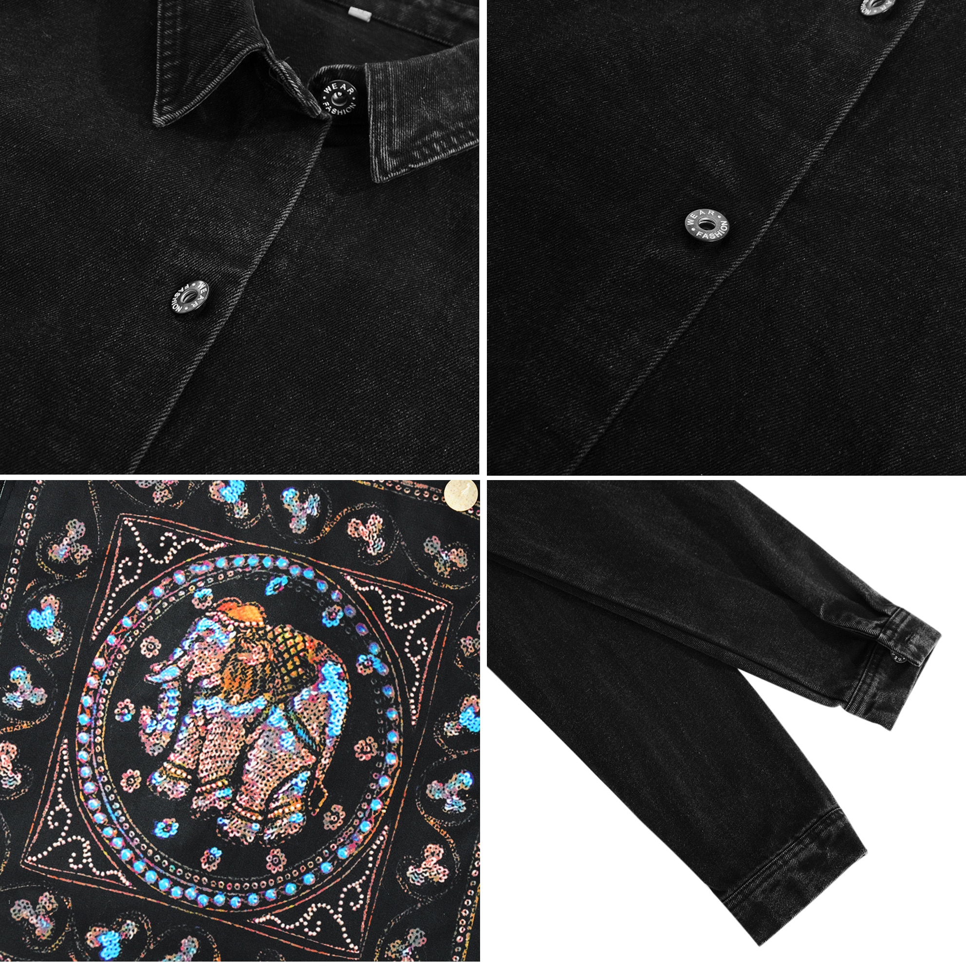 Women Jacket Denim Jeans Jackets Coats Bohemian Fashion Long Sleeve Women's Clothing Loose Vintage Dropshipping Ladies Clothes Women Jacket Denim Jeans Jackets Coats Bohemian Fashion Long Sleeve Women's Clothing Loose Vintage Dropshipping Ladies Clothes