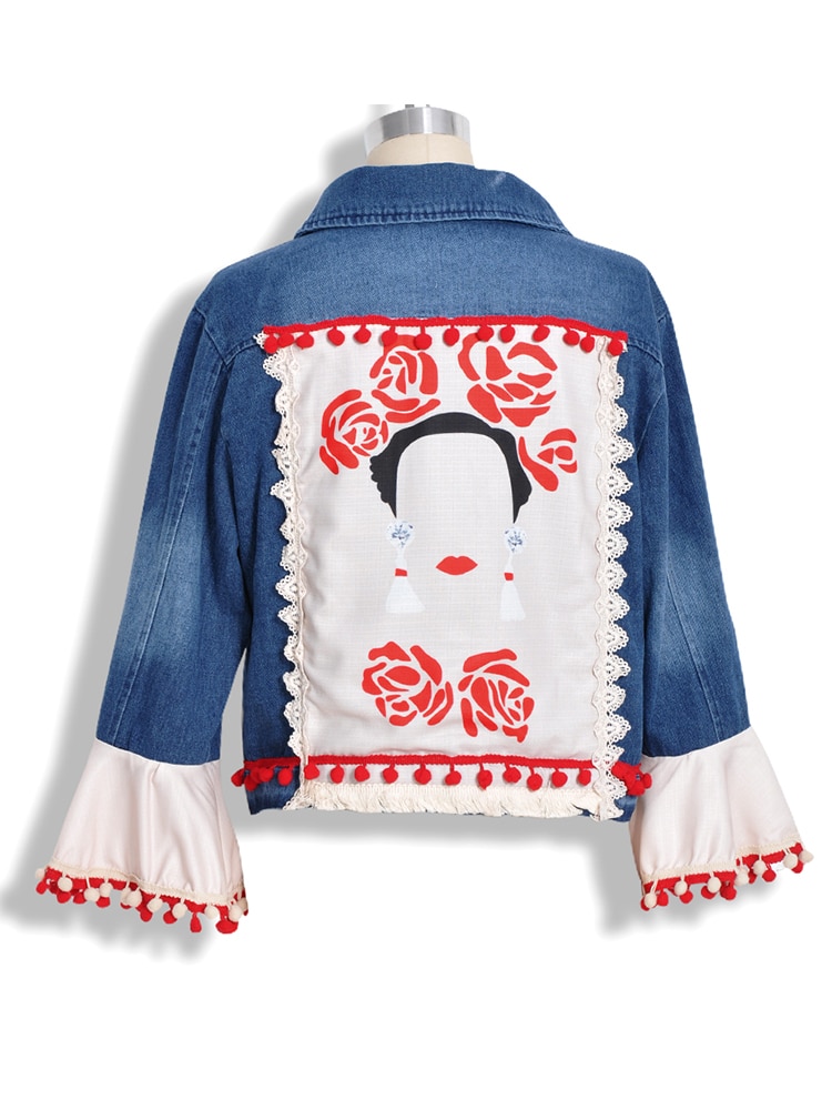 Women Jacket Denim Jeans Jackets Coats Bohemian Fashion Long Sleeve Women's Clothing Loose Vintage Dropshipping Ladies Clothes Women Jacket Denim Jeans Jackets Coats Bohemian Fashion Long Sleeve Women's Clothing Loose Vintage Dropshipping Ladies Clothes