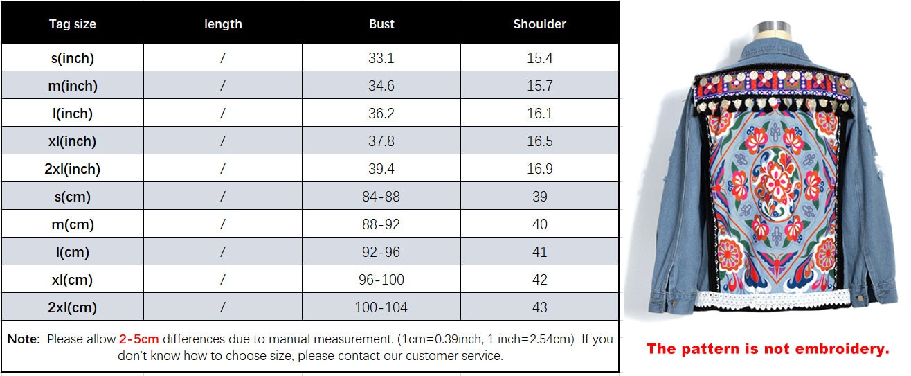 Women Jacket Denim Jeans Jackets Coats Bohemian Fashion Long Sleeve Women's Clothing Loose Vintage Dropshipping Ladies Clothes Women Jacket Denim Jeans Jackets Coats Bohemian Fashion Long Sleeve Women's Clothing Loose Vintage Dropshipping Ladies Clothes