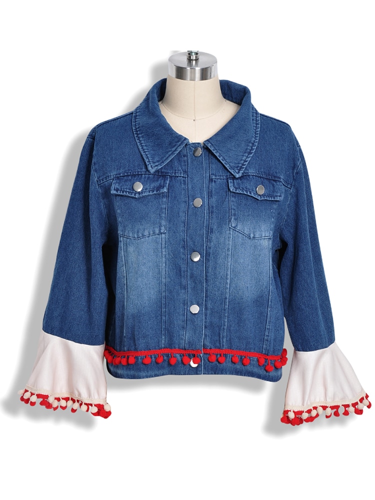 Women Jacket Denim Jeans Jackets Coats Bohemian Fashion Long Sleeve Women's Clothing Loose Vintage Dropshipping Ladies Clothes Women Jacket Denim Jeans Jackets Coats Bohemian Fashion Long Sleeve Women's Clothing Loose Vintage Dropshipping Ladies Clothes