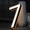 Solid acrylic letter