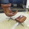 Real leather chair